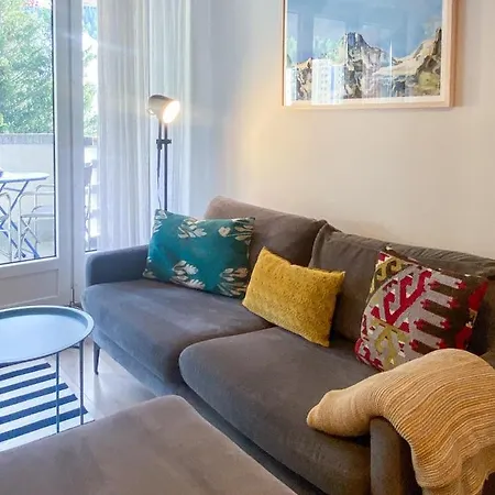 Studio,panoramic View,balcony,parking דירה סנט מוריץ